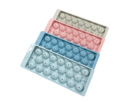 Molde plastico 20 esferas uvas